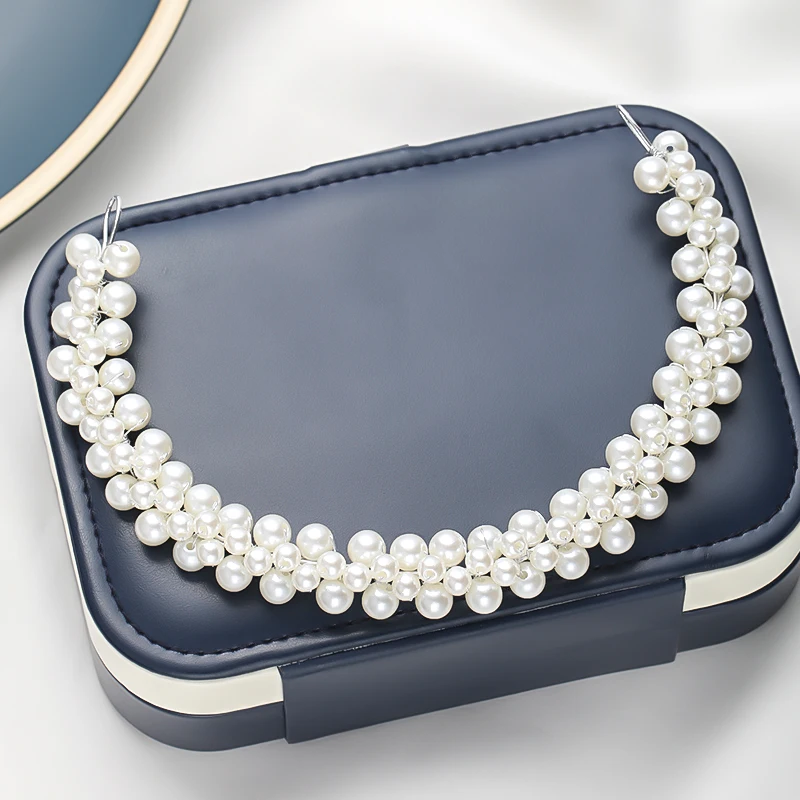 Тиары и короны для невесты модные аксессуары волос серебристого цвета с жемчугом