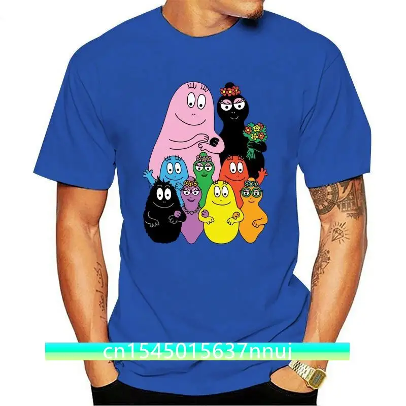 

New Barbapapa 19 T shirt Hoodie for Men Women Unisex Summer Short Sleeves T-Shirt Fashion