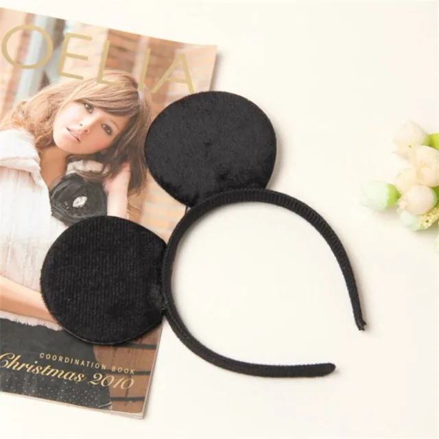 Повязка на голову с Микки и Минни милая повязка ушками Эльзы мышки маленькая