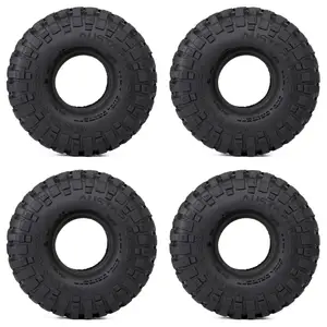 4 шт. RC автомобильные мягкие резиновые 1,9 дюймовые колесные шины 121*45 мм шины для 110 RC Rock Car Axial SCX10 90046 Traxxas TRX-4