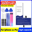 Новый аккумулятор класса Aaaaa 100% для телефона Iphone 11 Pro, сменный встроенный литиевый аккумулятор