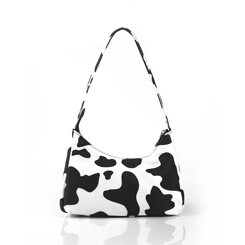 

fashion 2021 new Women's trendy zebra pattern bag underarm bag chain bag bag shoulder messenger bag Handbags and purse