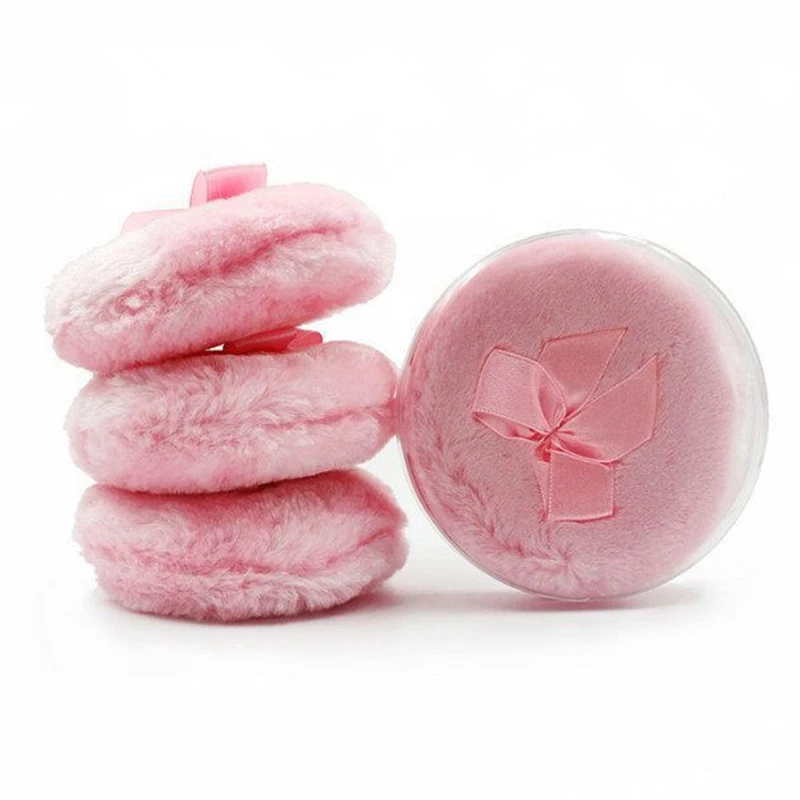 Professional Butterfly Baby Cosmetic Villus Soft Plush Powder Puff Sponge Talcum Makeup Beauty Tools |