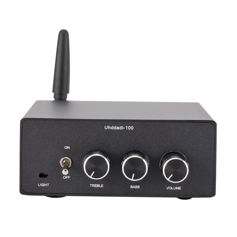 

Mini Audio Sound Power Amplifier HiFi Class Receiver Bass Bluetooth-compatible 5.0 Sound Power Amplifier 100W HiFi