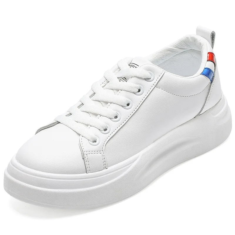 2019 г. Весенне-осенние с сеткой женская одежда повседневная Белая обувь из PU