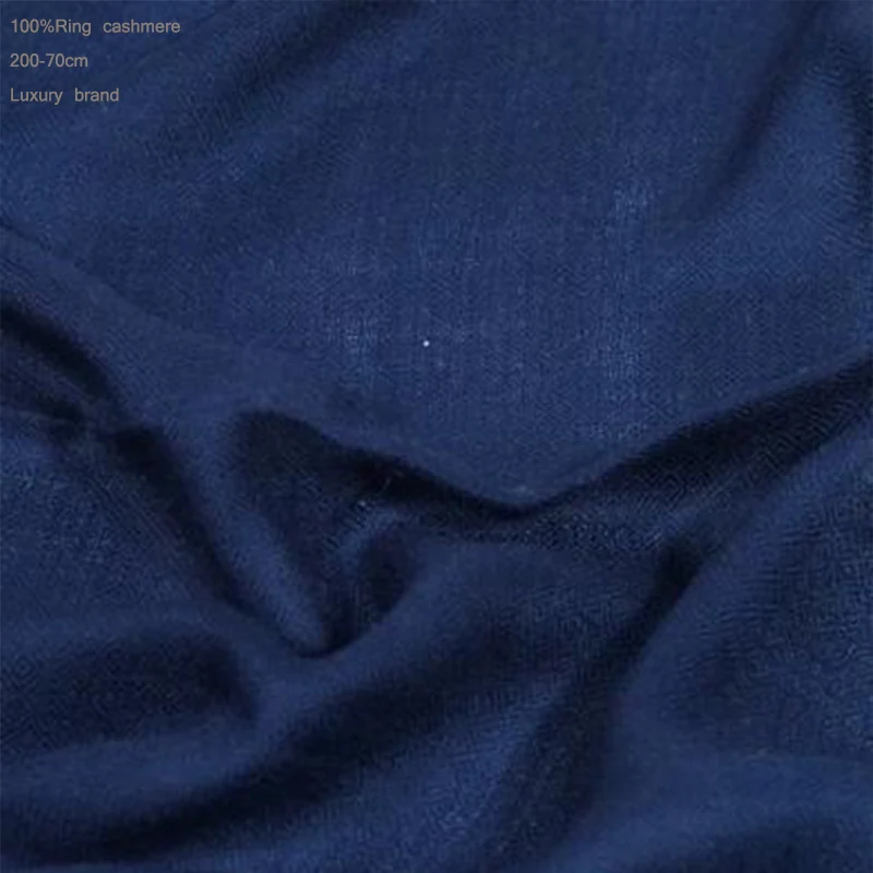 Fashion 100% Cashmere Scarf Luxury brand Women Ring Shawl Long Thin Summer Winter Elegant Ladies Soft |