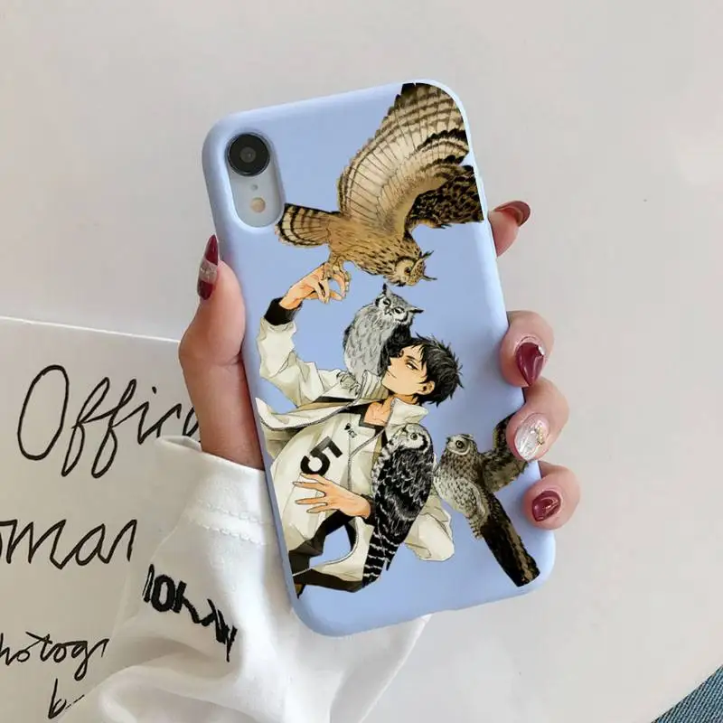 

YNDFCNB Japan Anime Oya Haikyuu Love Volleyball Phone Case for iphone 13 11 12 mini pro max 7 8 plus 6 6s x xs max xr coque