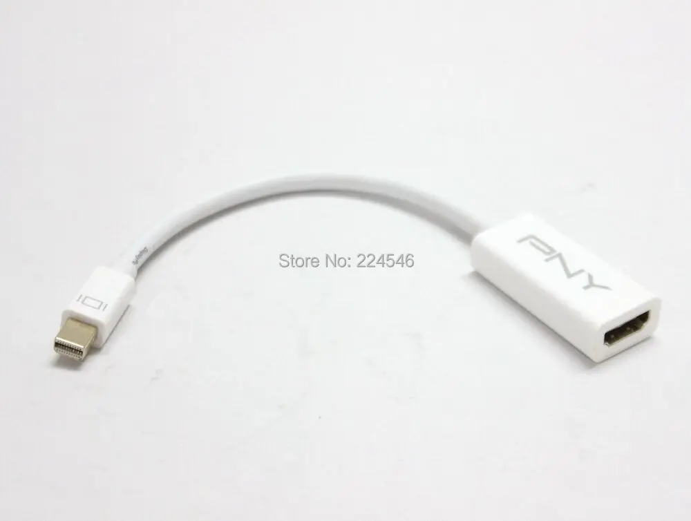 

PNY A-DM-HD-W01 Mini DisplayPort (male) to HDMI Adapter (female) for Mac-Book Pro Mac-Book Air Mini