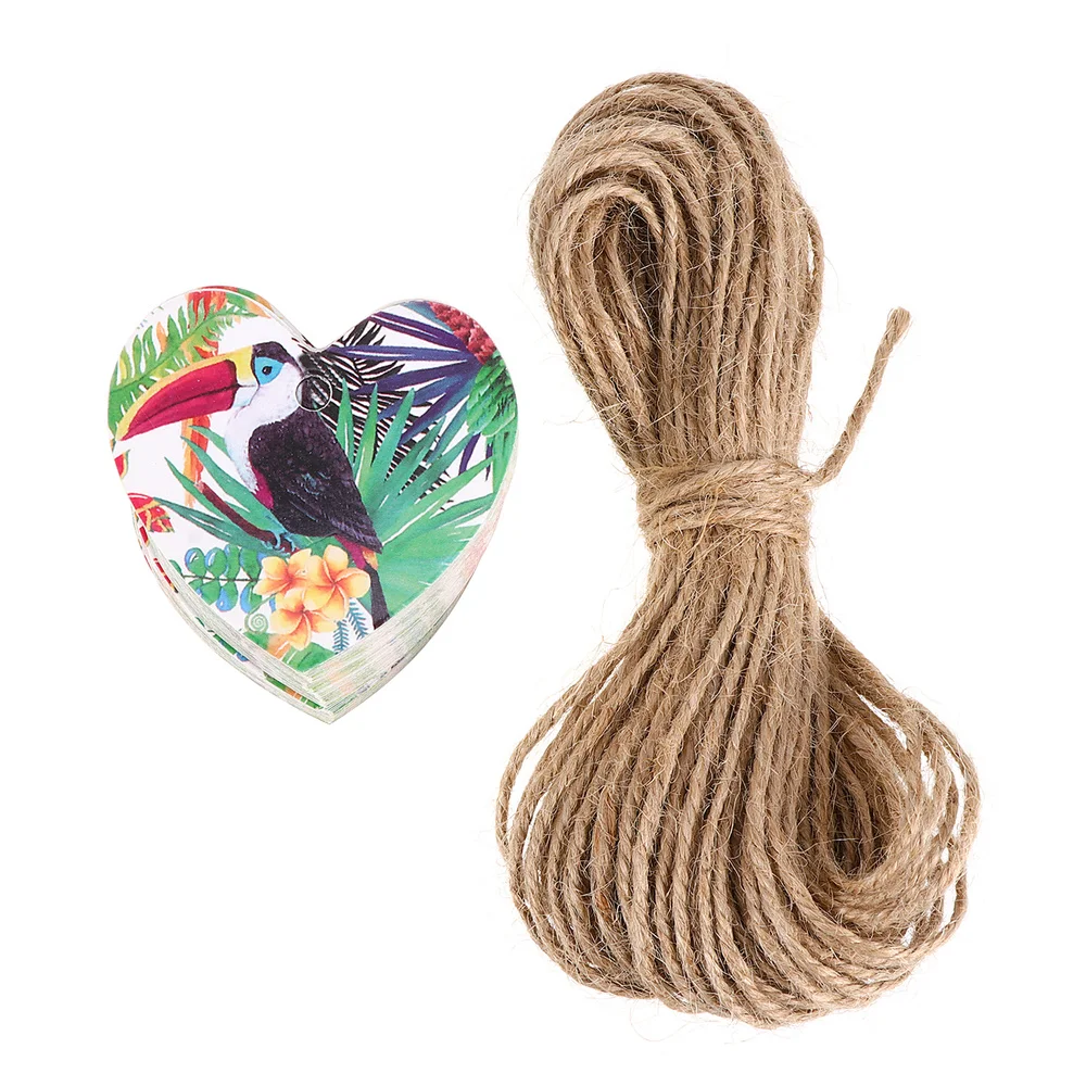 

100 Pcs Paper Hanging Tags Holiday Cards Practical Message Cards Present Labels