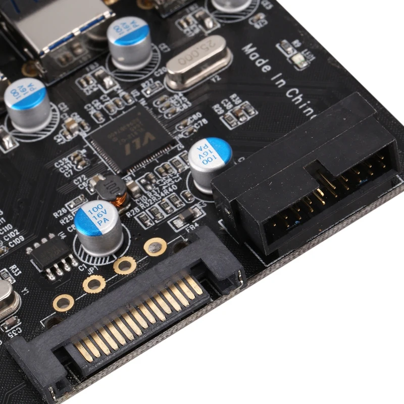 7 портов Pci-E Usb 3 0 Express Card 5 снаружи и 2 порта для передней панели через 19Pin внутри с В