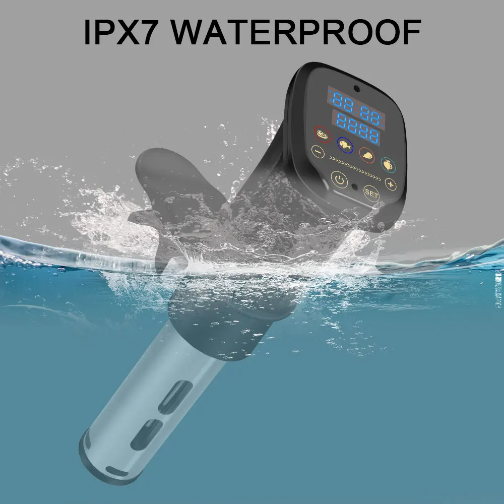 Погружной термостат циркулятор IPX7 1500 Вт 4 поколения Wi Fi|Тиховарки| |