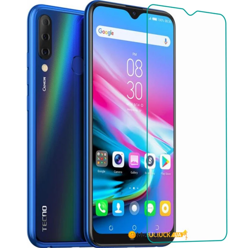 Защитное стекло Tecno Camon 11S закаленное для защиты экрана от царапин Защитная пленка