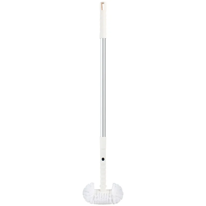 

Household Bathroom Floor Brush Long Handle Retractable Floor Brush round Bath Brush Toilet Brush to Dead Angle Cleaning Brush
