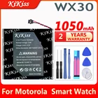 Аккумулятор KiKiss 1050 мАч WX30 SNN5951A для Motorola Moto 360 (1-е поколение), умные часы 360 1-го поколения 2014, батареи для умных часов