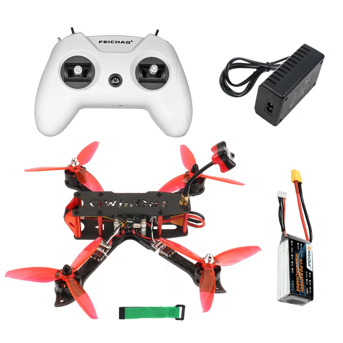 JMT three225 FPV гоночный Дрон 225 мм Колесная база Квадрокоптер RTF с радиопередатчиком и