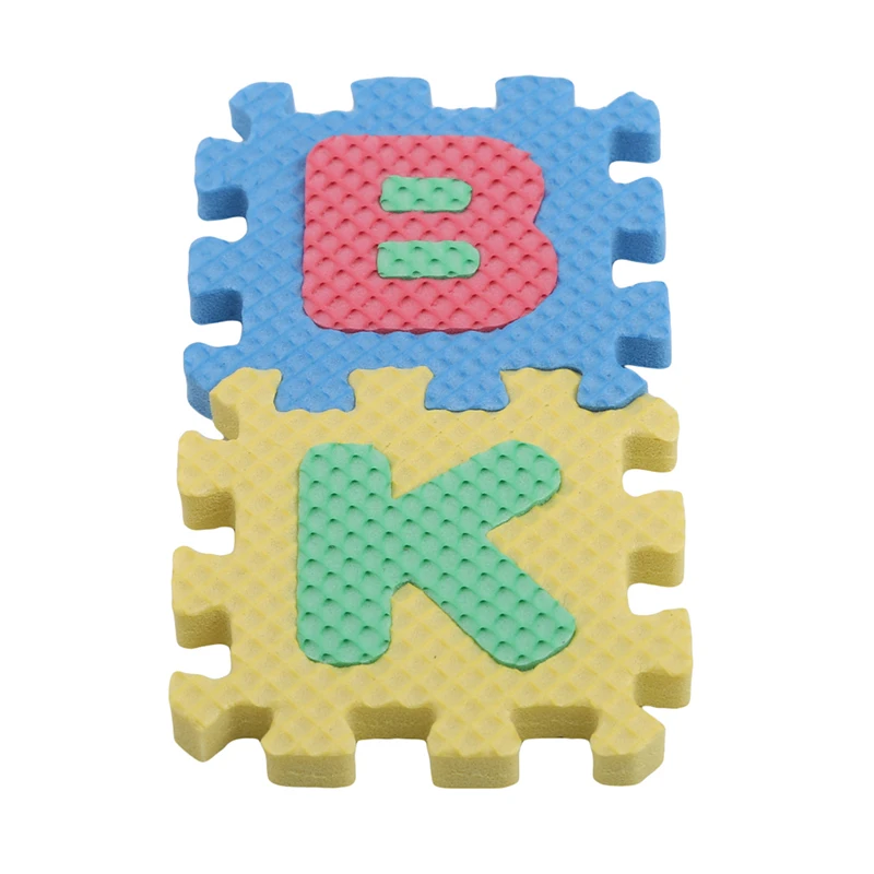 1 Pack Children Mini EVA Foam Alphabet Letters Numbers Floor Soft Baby Mat 3D Puzzle Kids Educational Toys | Игрушки и хобби