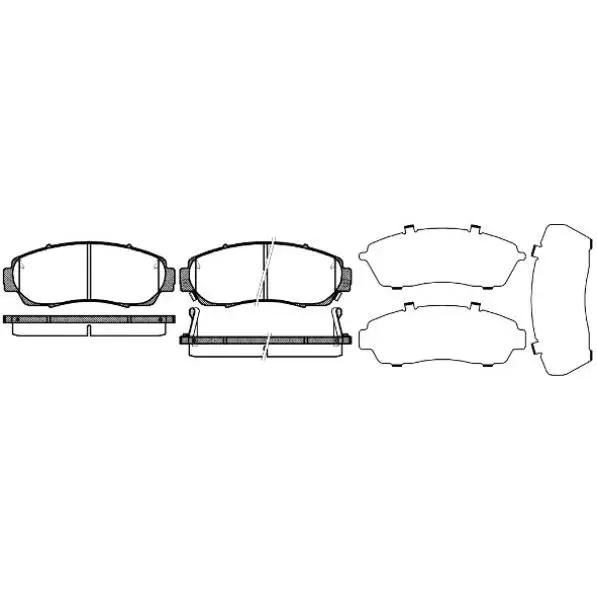 Колодки дисковые п.\ Honda CR V 2.0/2.2 07 REMSA 1171 12|Тормозной цилиндр| |