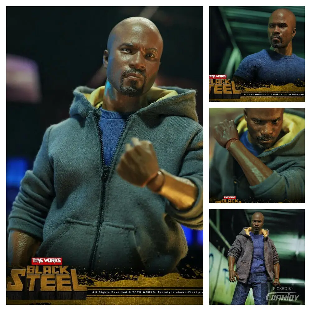 В наличии 1/6 весы игрушки работает Tw008 черная сталь 12in подвижная фигурка|Игровые