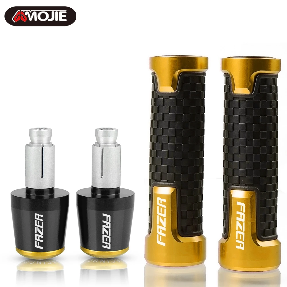 

Motorcycle Handle Grip Handlebar Grips Ends Cover For Yamaha FZ1 FAZER FZ6 FZ6R FZ8 FAZER FZ750 FZR1000 FAZER 150 250 400 1000