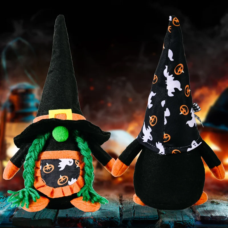 

Halloween Decoration Gnomes Plush Faceless Doll Halloween Festival Gifts Pumpkin Ghost Halloween Ornament Party Home Decoration