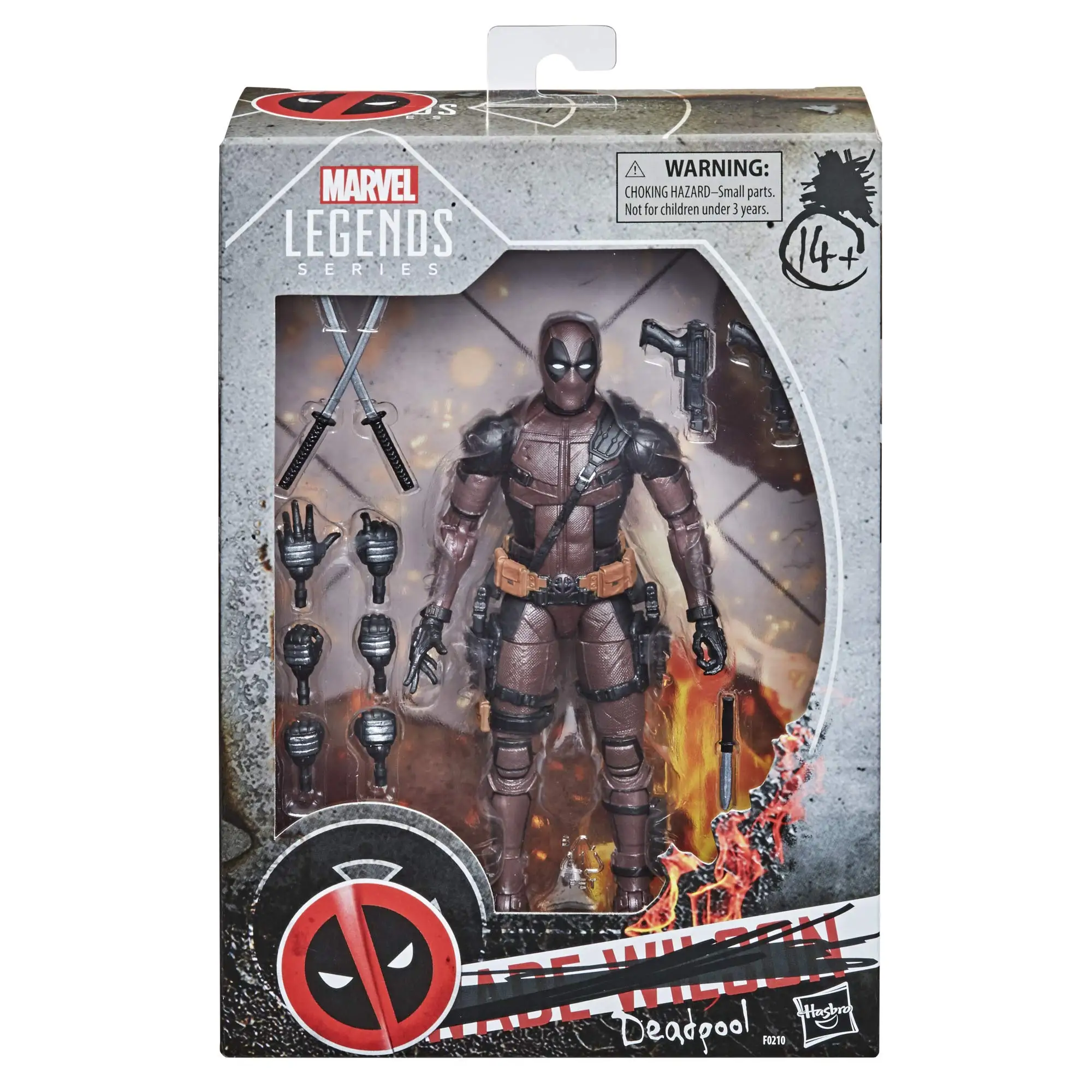 

Серия Marvel Legends 6-дюймовая Премиум фигурка Дэдпула Коллекционная модель игрушки из фильма Дэдпул 2 и 11 аксессуаров