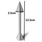 1 шт. держатель для розы, цветок, украшения, Кондитерские палочки, конус для выпечки, инструменты для крема, трубка для торта, стержень из алюминиевого сплава