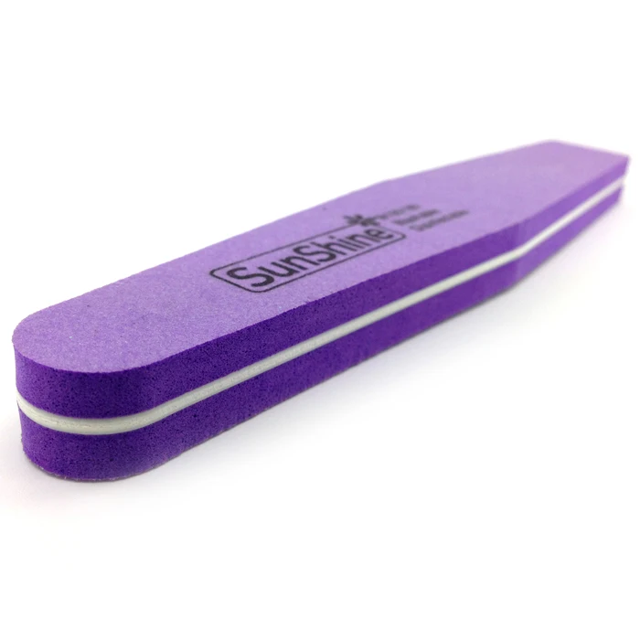 6 шт./партия профессиональная пилка для ногтей буфера долговременный Кристальный