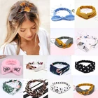 Новинка 2022, модные летние повязки для волос, повязки на голову с бантом для мытья лица для женщин и девушек, богемные повязки для волос, головные уборы, турбаны, аксессуары для волос