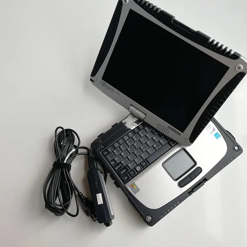 2in1 used laptop cf19 4G harddisk auto diagnosis and programming tool MB Star C4 SD Connect Icom Next star | Автомобили и