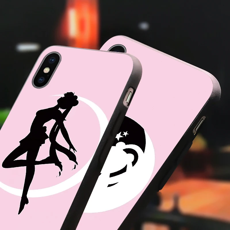 Чехол для телефона Sailor Moon girl Для huawei P20 P10 P9 P8 Lite 2017 Мягкая силиконовая задняя