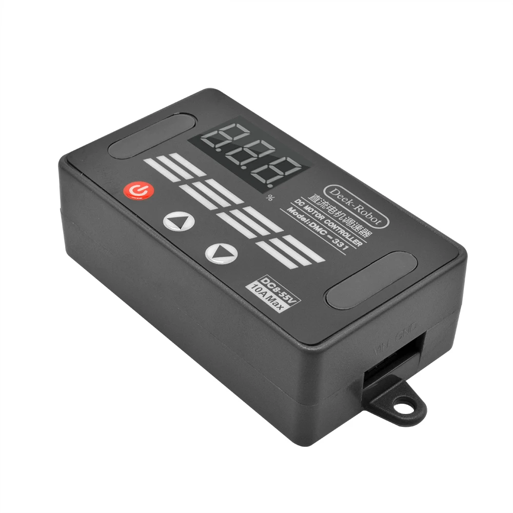 DC8V-55V 10A DC pwm контроллер скорости двигателя светодиодный цифровой переключатель ускорение замедления выключения питания постоянная память 12 В 24 в 36 в 48 в