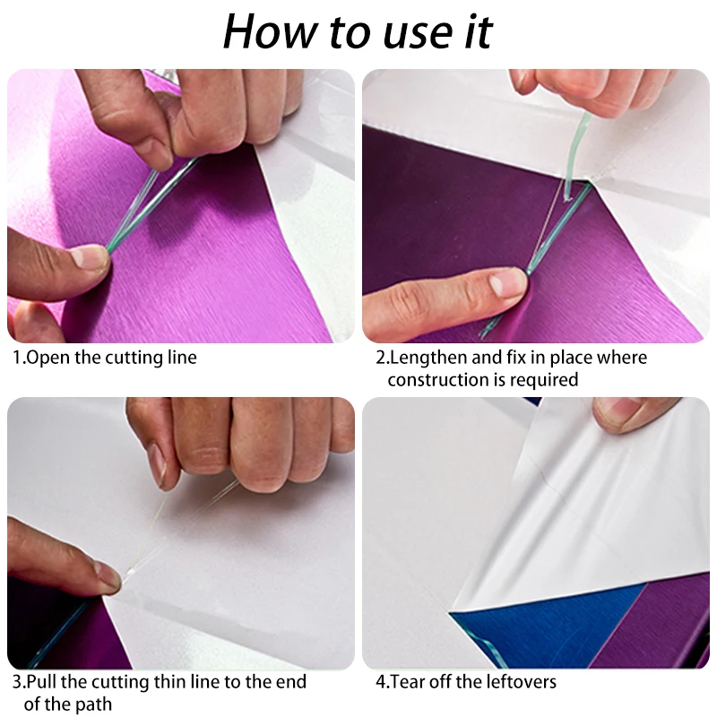 

5M1/10M Vinyl Wrap Car Stickers Knifeless Tape Design Line Car Film Wrapping Cutting Tape Knife Car Styling Tool Accessories