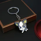 Аниме ADVENTURE брелок эмаль IGGY собак брелок Металлический брелок для ключей для женщин сумка кулон ювелирные изделия llaveros Брелок