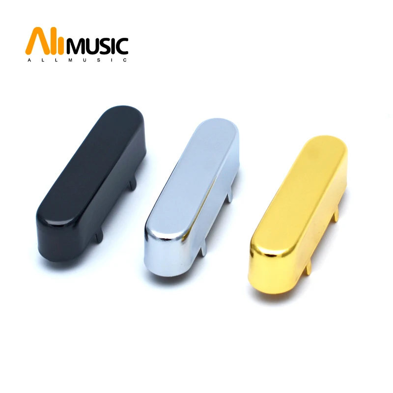 

5PCS Brass Electric Guitar Neck Pickup Covers/Lid/Shell/Top Guitar parts Chrome Black Gold for Choose