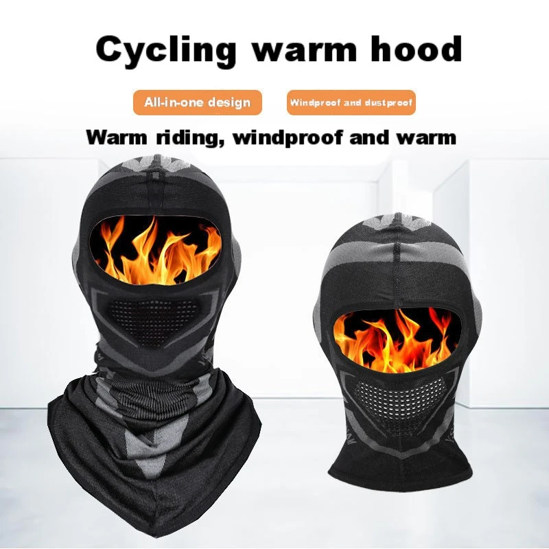 

Winter Sports Thermal Bandana Mask Face Cover Hiking Cycling Training Snowboard Ski Neck Warmer Gaiter Tube Scarf Women Men