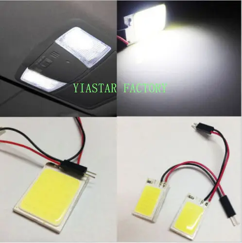 Фото 100 шт., Автомобильные светодиодные панели T10 Festoon W5w Cob 24SMD 36SMD 48SMD, 12 В постоянного тока №2