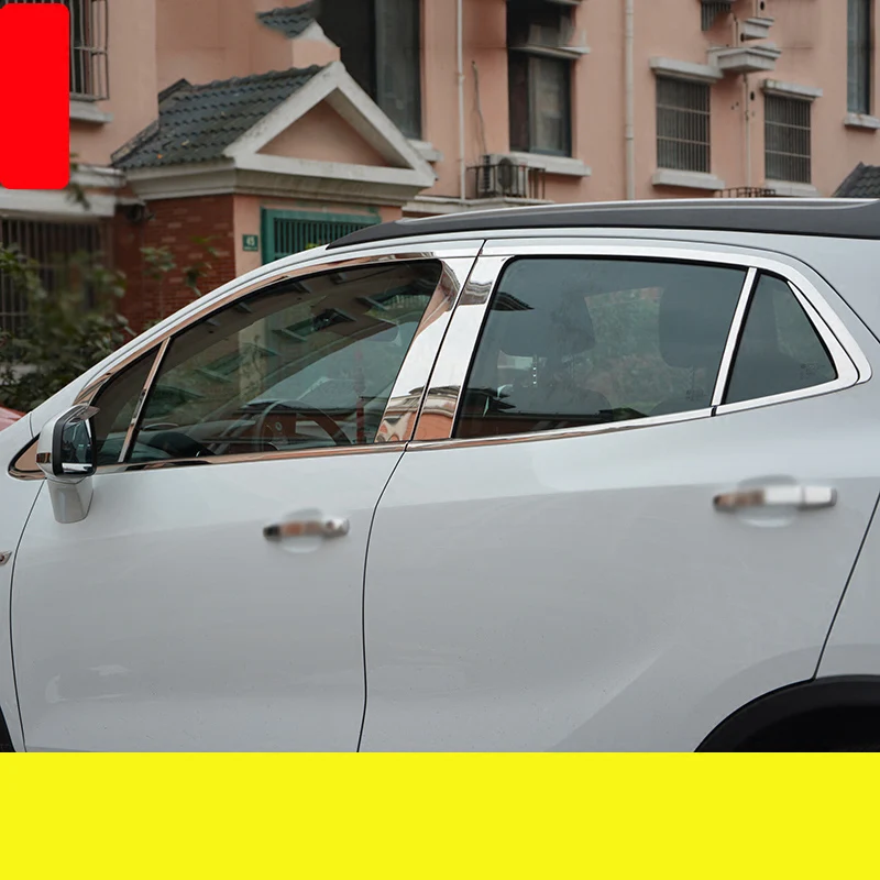 

Нержавеющая сталь окна автомобиля планки для Opel Mokka Buick БИС горький Mokka 2013 2014 2015 2016 2017 2018 Vauxhall