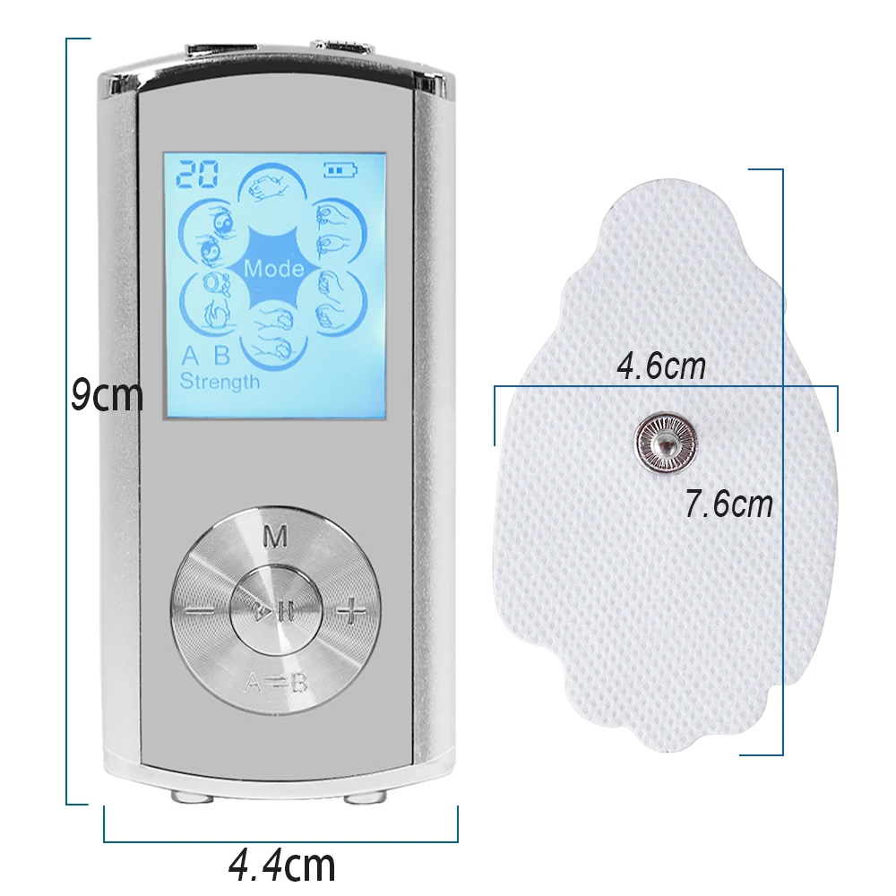 Body Massage EMS Electric Tens Massager Muscle Stimulator Acupuncture Digital Therapy Machine Electrostimulator Healthy Care | Красота и