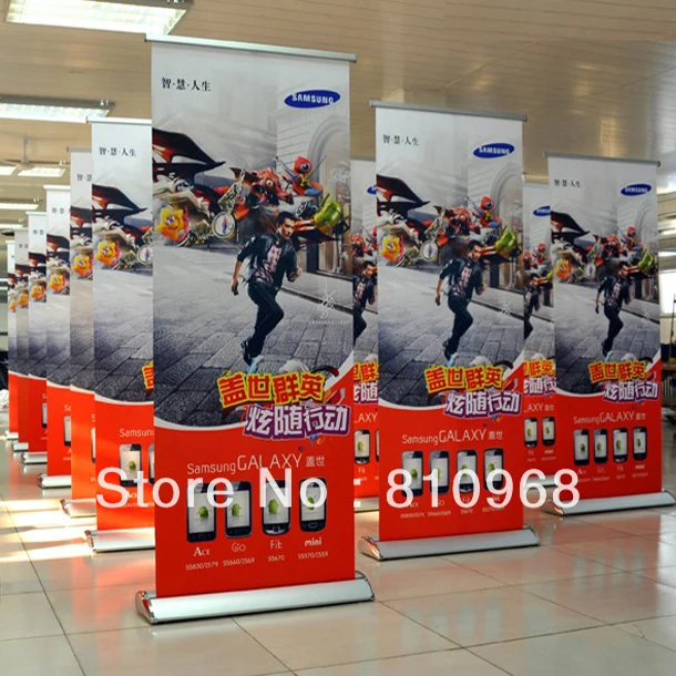 Высококачественный развернутый баннер с широкой основой подставки для баннеров