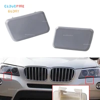 cloudfireglory 61673416175 61673416176 2pcs front headlight washer caps covers primed left right for bmw x3 e83 2003 2010