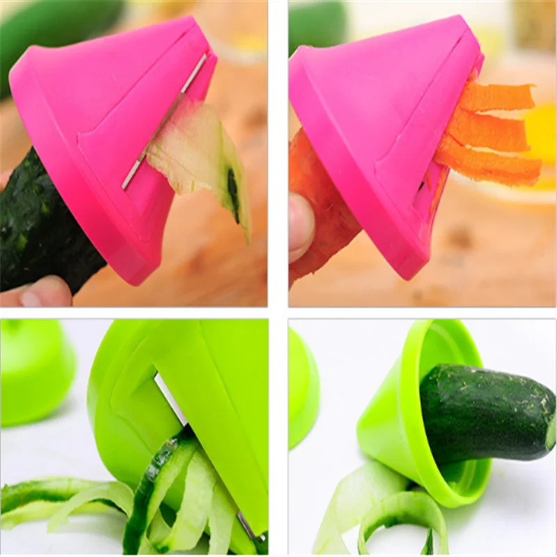 Кухонные аксессуары 1 шт. Воронка для овощей морковный резак редиски Shred Slicer