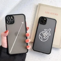 travel map phone case for iphone 11 12 pro max x xr xs max 7 8 plus cute airplane print hard pc shockproof back cover fundas