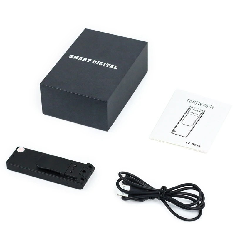 

1080P Video Camera Portable Digital Video Recorder Night Vision Back Clip Miniature DVR Camcorder Mini Camera