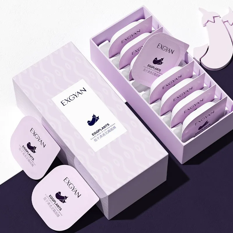 Натуральный Экстракт баклажана грязевая маска для лица контроль жирности