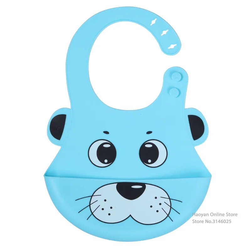 Кармашек для риса детский нагрудник силиконовый кармашек водонепроницаемый