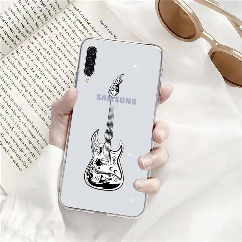 

violin Phone Case Transparent for Samsung s9 s10 s20 Huawei honor P20 P30 P40 xiaomi note mi 8 9 pro lite plus