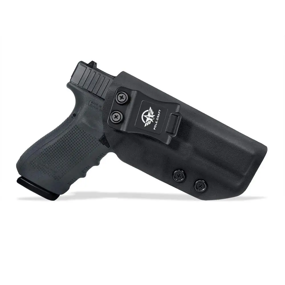 

IWB Kydex Holster Custom Fits: Glock 21 / Glock 20 (Gen 3 4 5) Pistol - Inside Waistband Concealed Carry - No Wear - No Jitter