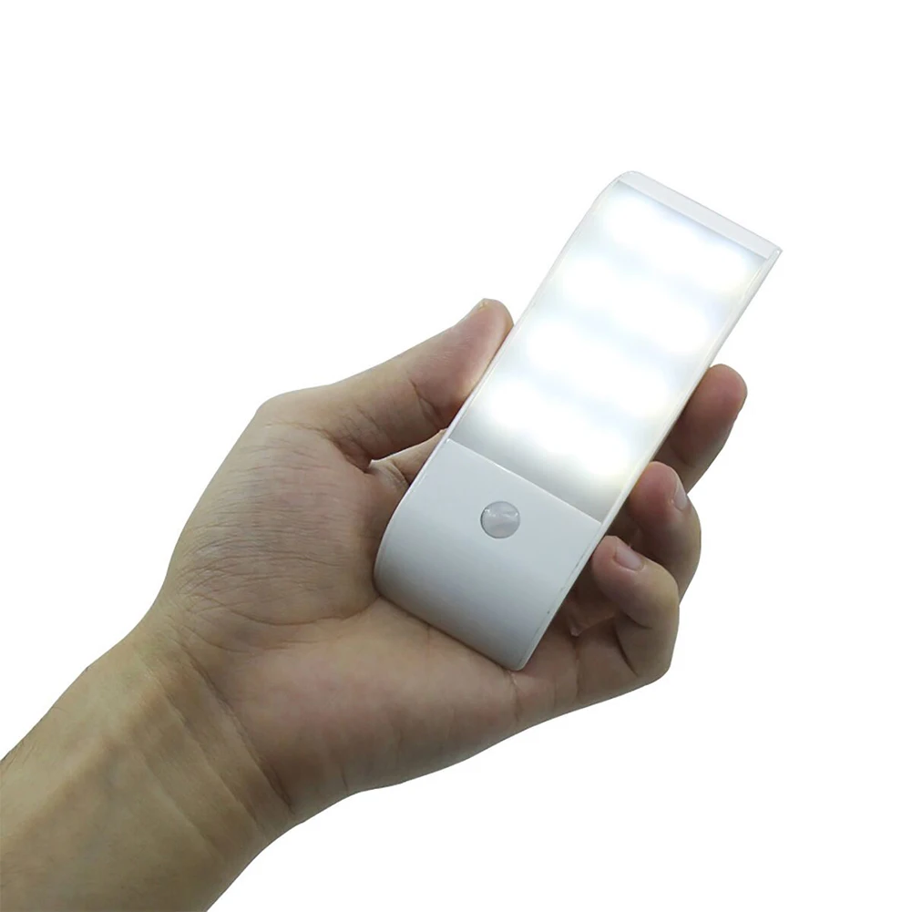 

Магнитный Перезаряжаемый USB-светильник для шкафа, с инфракрасным датчиком движения