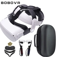 bobovr m2 halo strap for oculus quest 2 elite strap handle grip c2 storage case f2 active air cover protection for quest 2