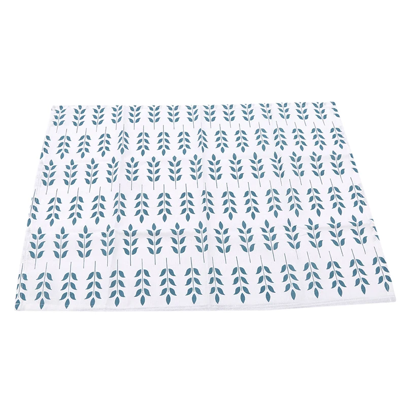 Tree Cotton Linen Western Pad Placemat Table 60*40cm Cloth Family Kitchen Party Decor Hot Insulation Dining | Дом и сад